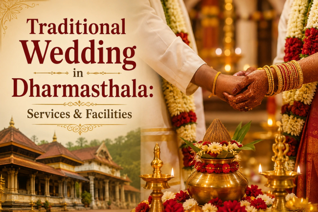 Traditional Wedding in Dharmasthala: Services & Facilities