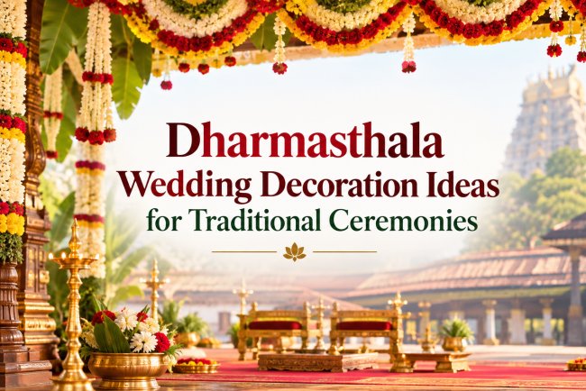 Dharmasthala Wedding Decoration Ideas for Traditional Ceremonies
