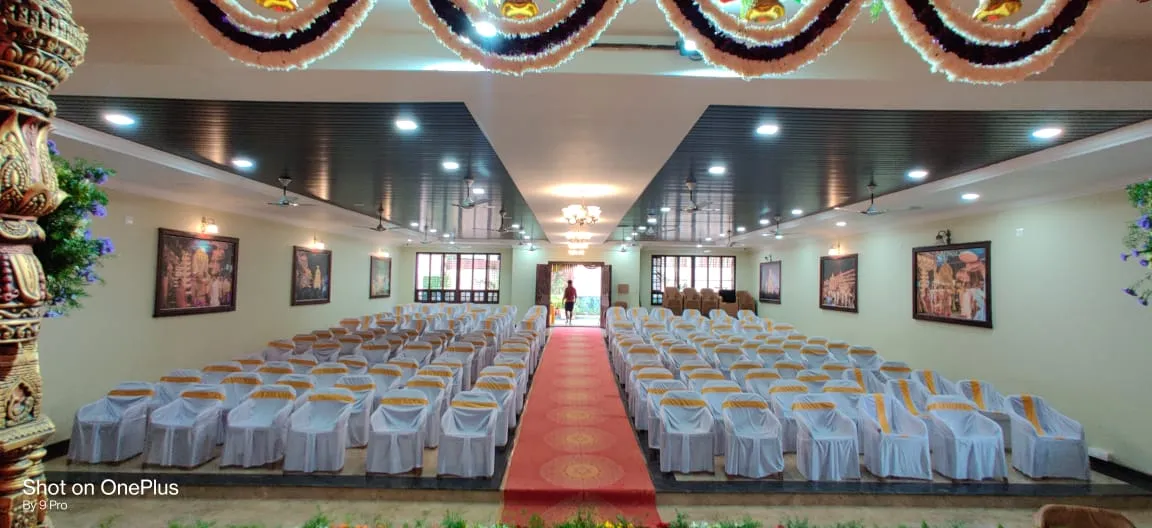 Wedding function at Parijatha Conventional Hall Dharmasthala