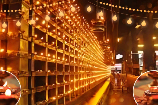 Laksha Deepotsava at Sri Kshetra Dharmasthala in 2024